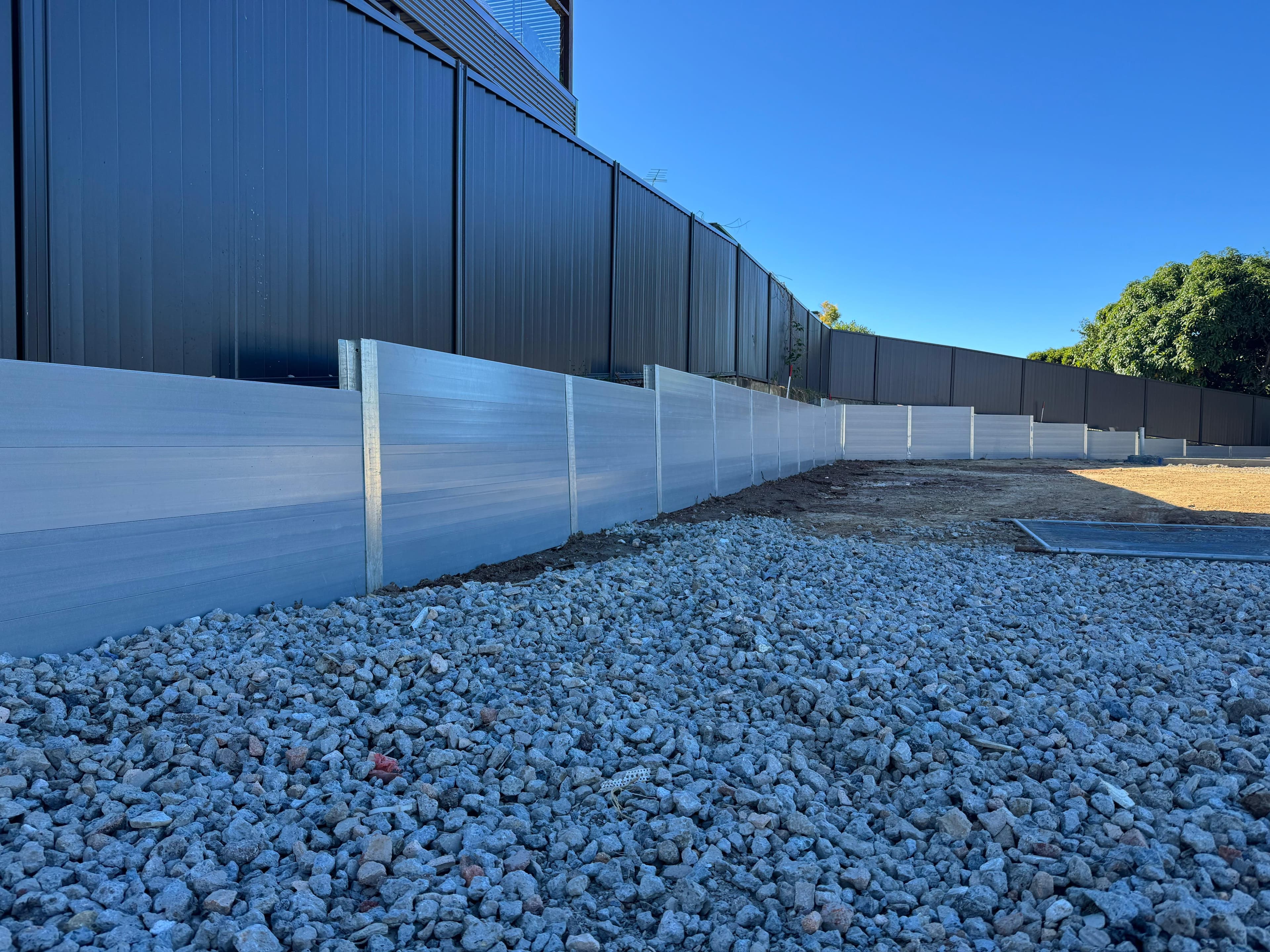 SuperSleeper Retaining Wall — Private Residence