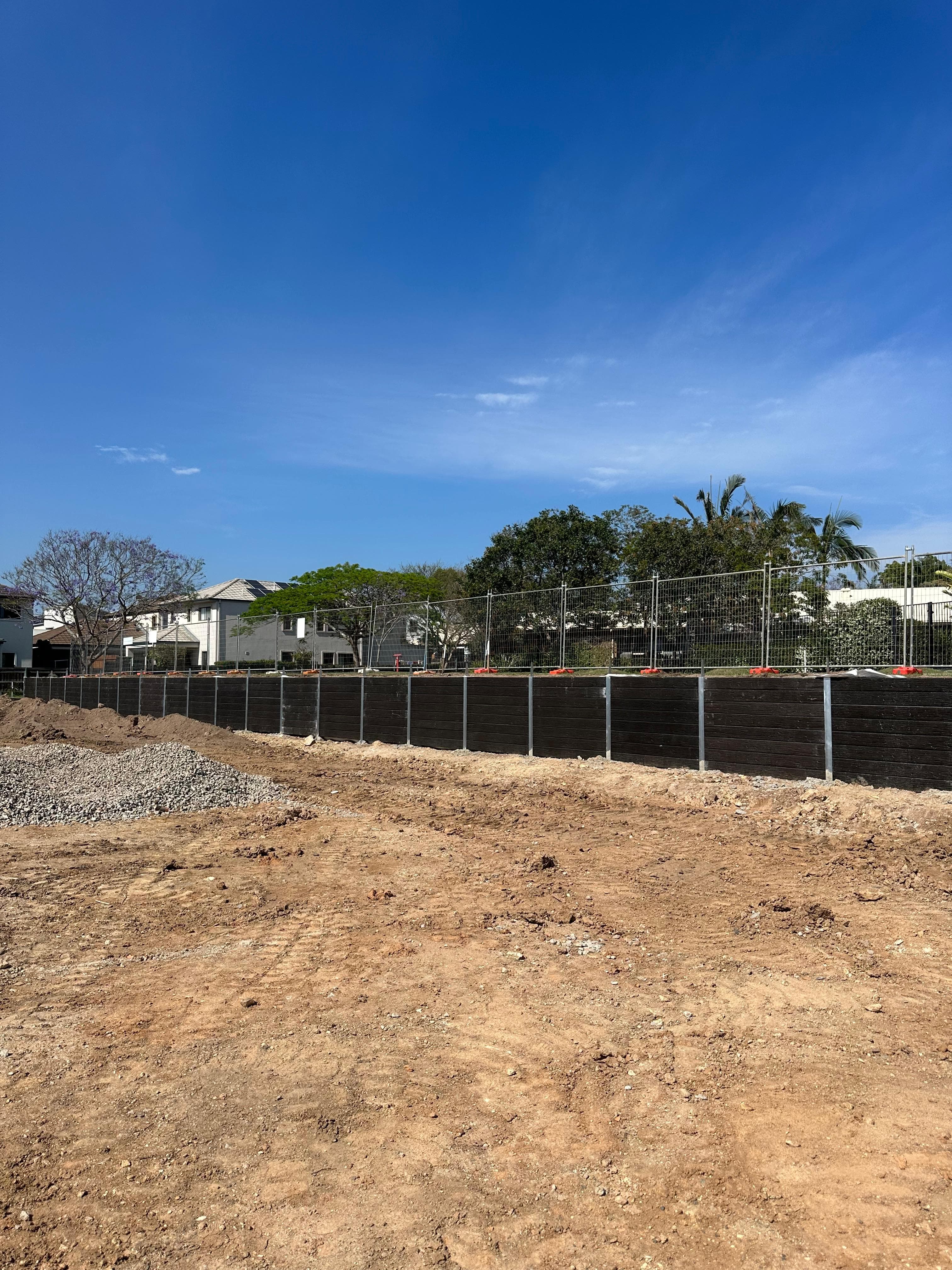 Hampton Style Concrete Sleeper Wall — Roycorp Pty Ltd